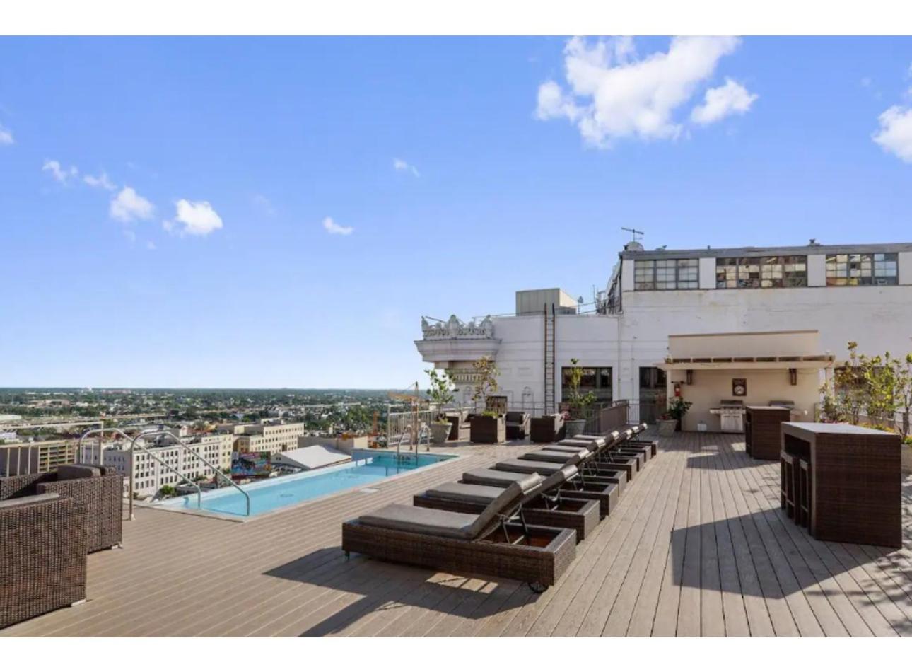 Amazing Condos Beautiful View 2 Blocks To French Quarter, Small Rooftop Pool, Gym, Seanger Theater, Super Dome, And Bourbon St New Orleans Dış mekan fotoğraf