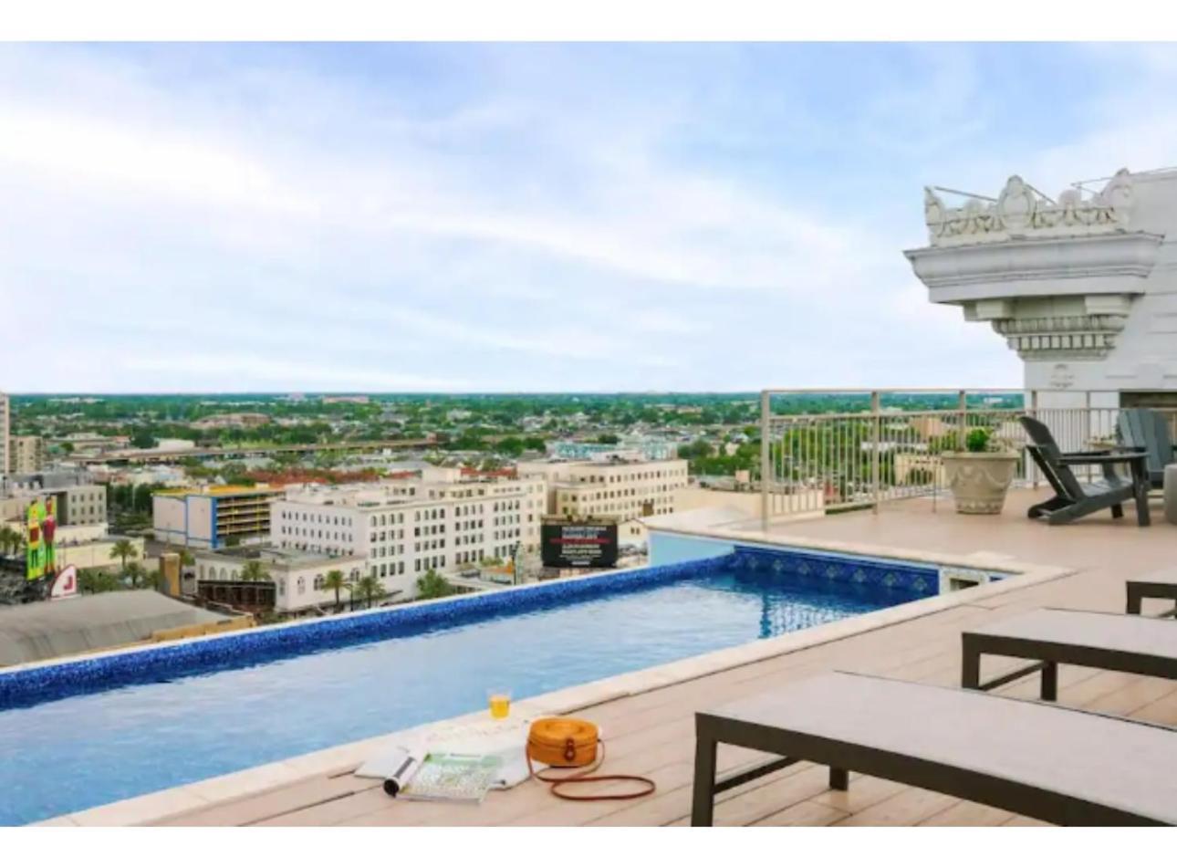 Amazing Condos Beautiful View 2 Blocks To French Quarter, Small Rooftop Pool, Gym, Seanger Theater, Super Dome, And Bourbon St New Orleans Dış mekan fotoğraf